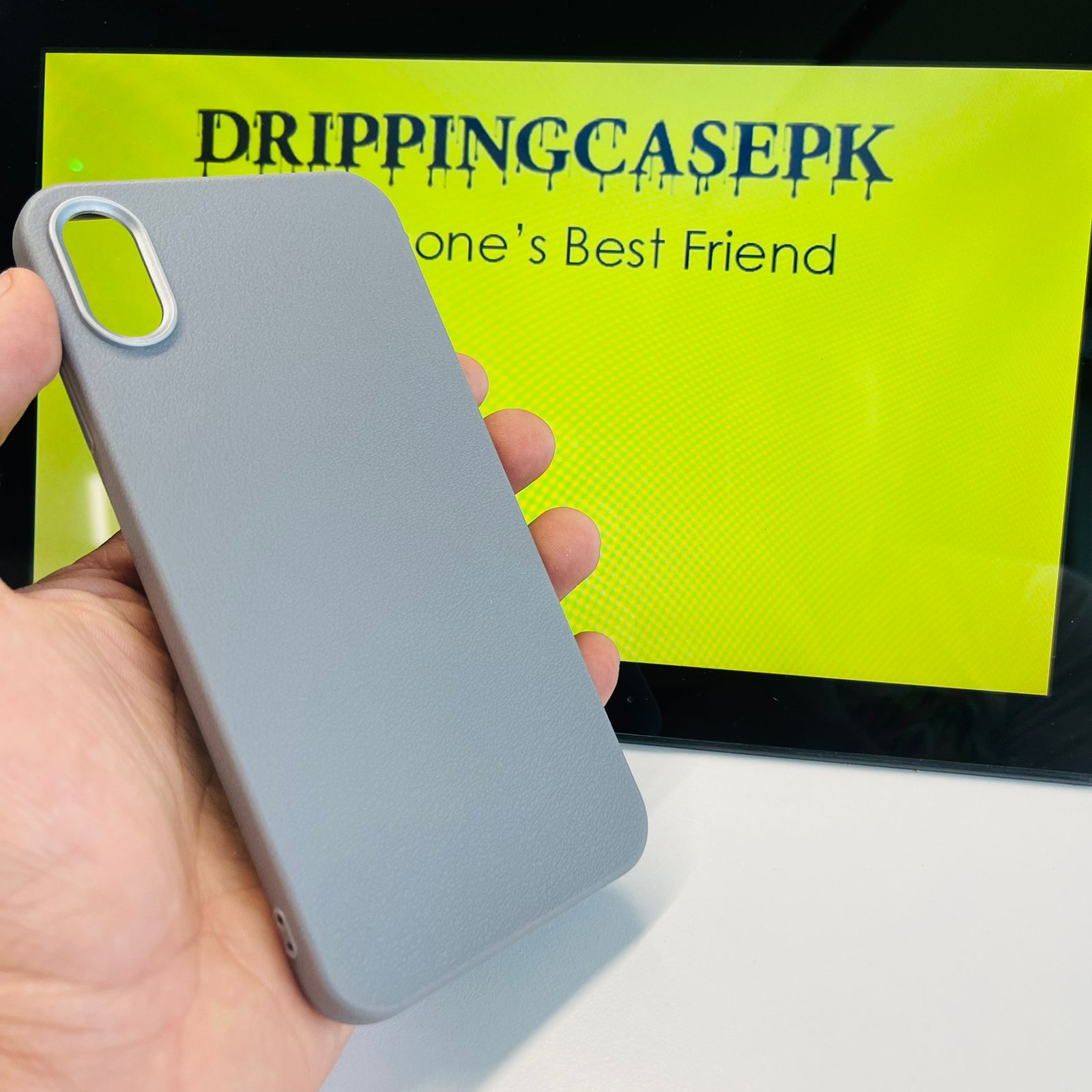 Grey Grip Case – iPhone XS Max