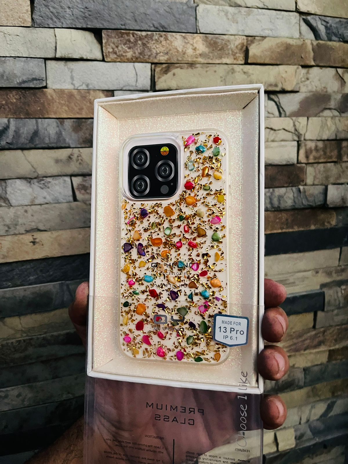 Gem Stone Case for iPhone 13 Pro - 13 Pro max