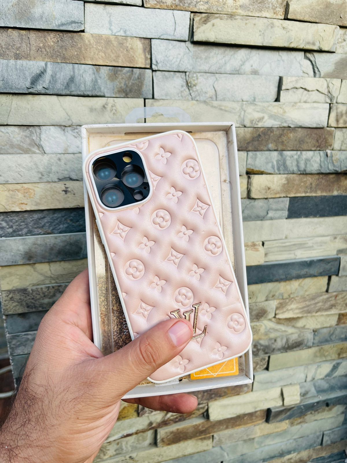 VL Woven Pink Case for iPhone 13 Pro Max