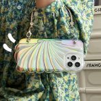 Built-in bracelet wrist strap